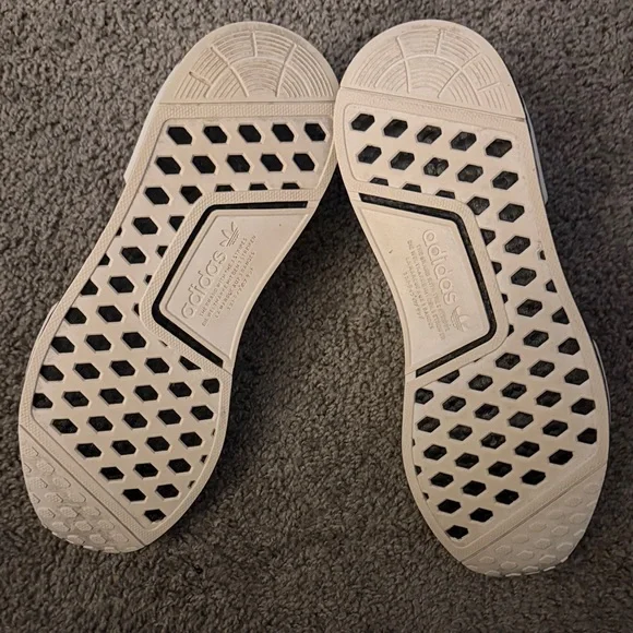 Adidas NMD White and Black Sneakers - Picture 5 of 12